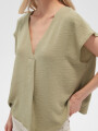 Blusa Anthe Verde Grisaceo
