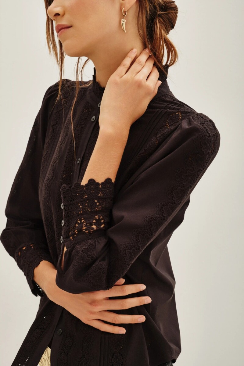 Camisa Pierre Negro