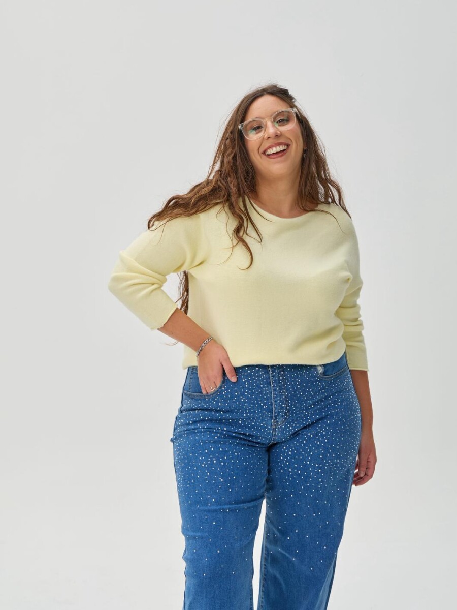 Jean Glitter Azul
