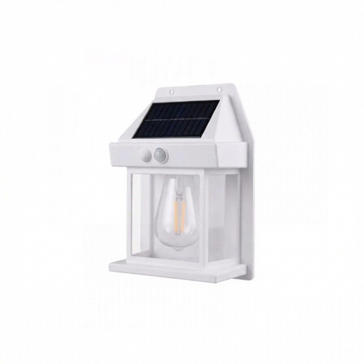 Farol blanco para exterior LED BK888 con carga solar 