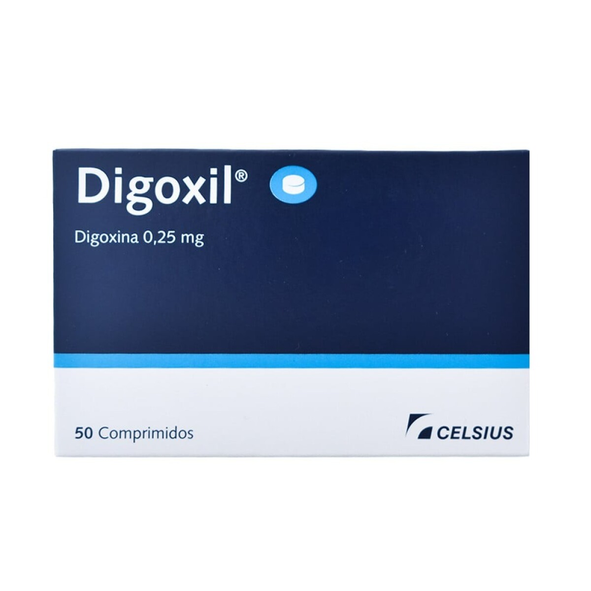 Digoxil X25 Tabletas Insuficiencia Cardíaca 