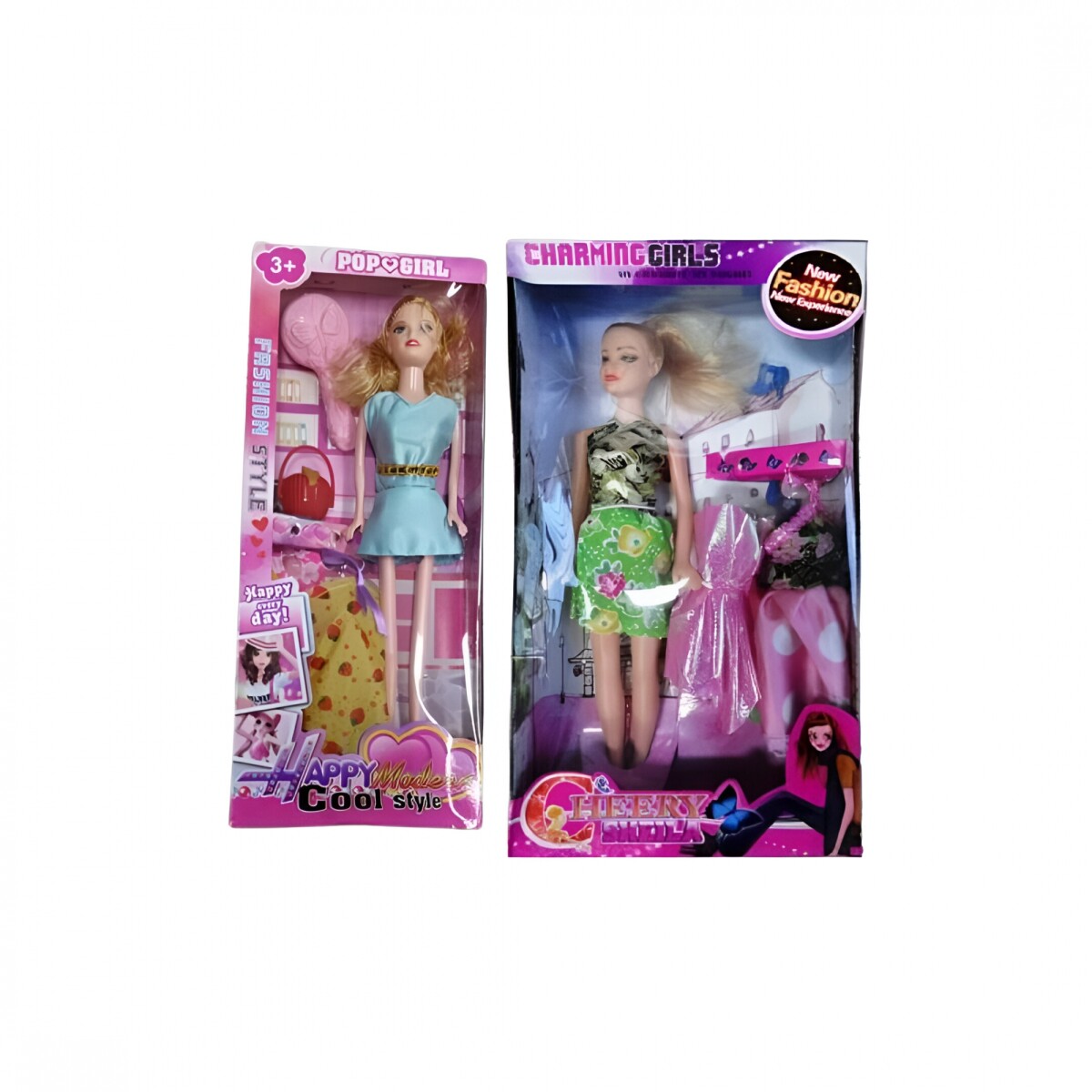 MUÃECA POP GIRL HAPPY MODERN N611 CD SIN 
