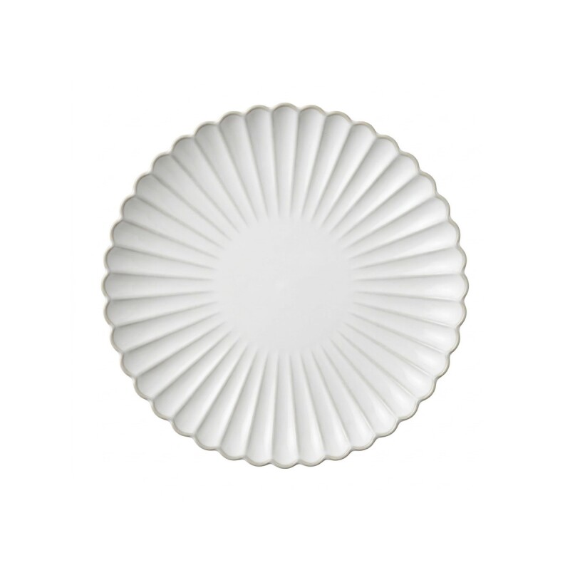 PLATO PLAYO CERAMICA BLANCO COMB 27CM Unica