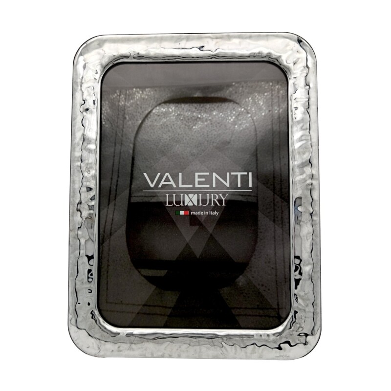 ADORNO PORTARETRATO VALENTI PLATINO 18 Plateadouniforme