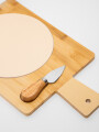 Tapas Y Picadas Set Tabla De Quesos Con Cuchillo Color Unico