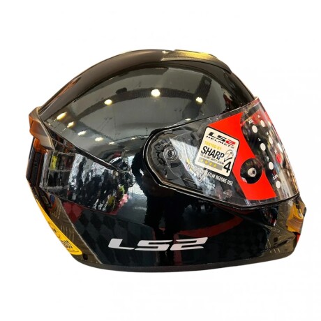 CASCO LS2 FF352 + SPOILER DE REGALO Negro Brillante
