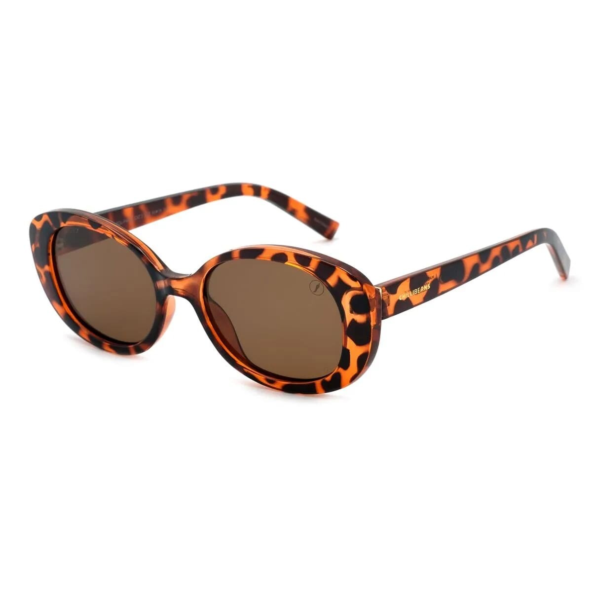 Lentes de Sol Eco Round Polarizadas Marrón 