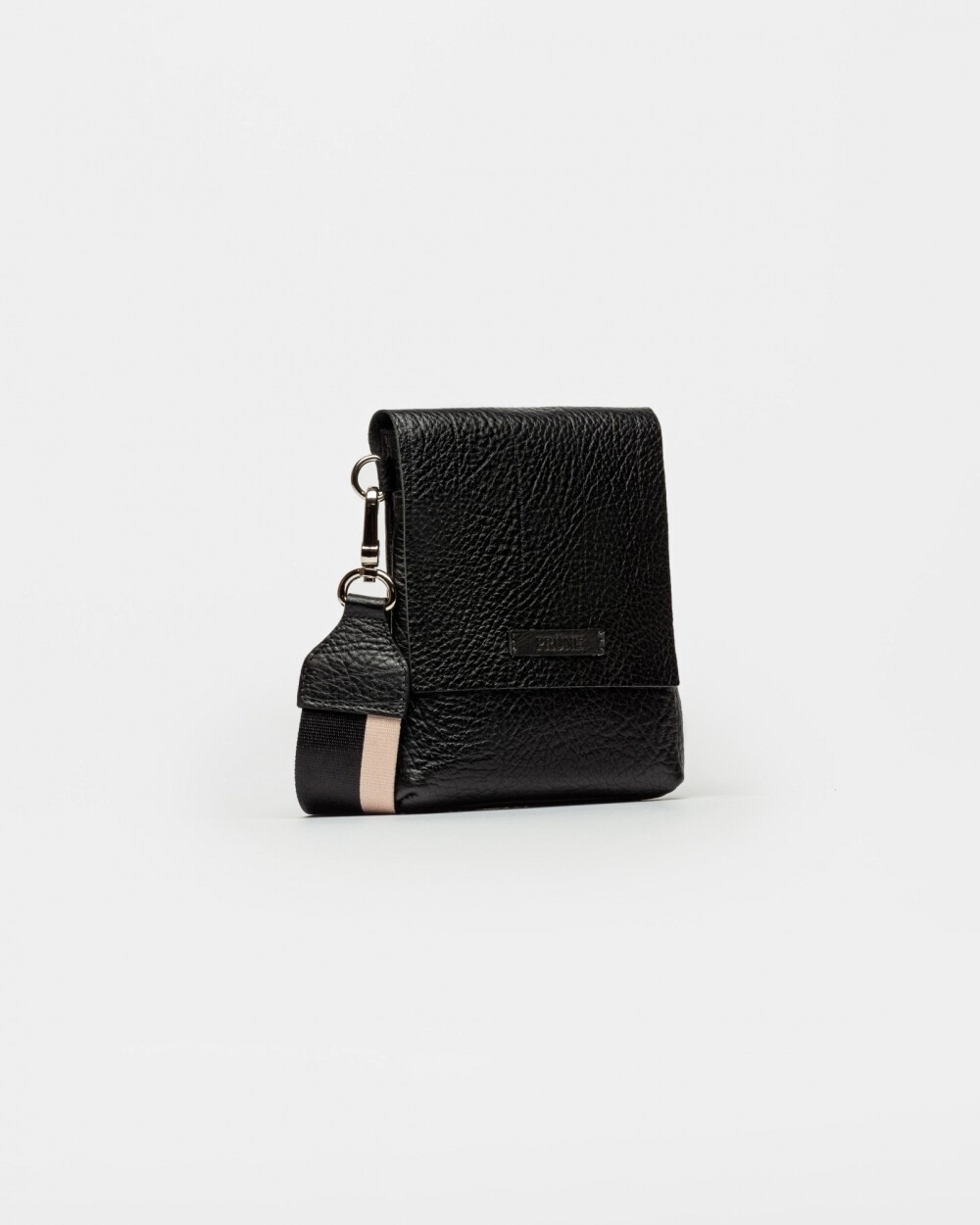 Mini Bag Olivia En Cuero Graneado Negro