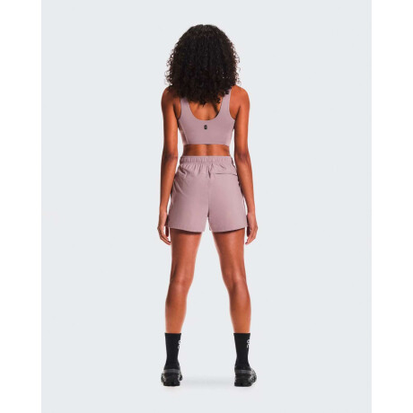 Remera Core 2-IN-1 Crop de Mujer Gris