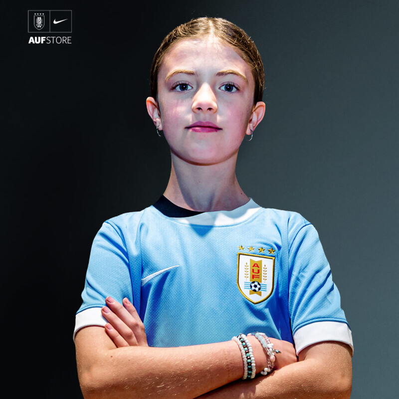 Camiseta Titular Uruguay Nike Stadium – Infantil Camiseta Titular Uruguay Nike Stadium – Infantil