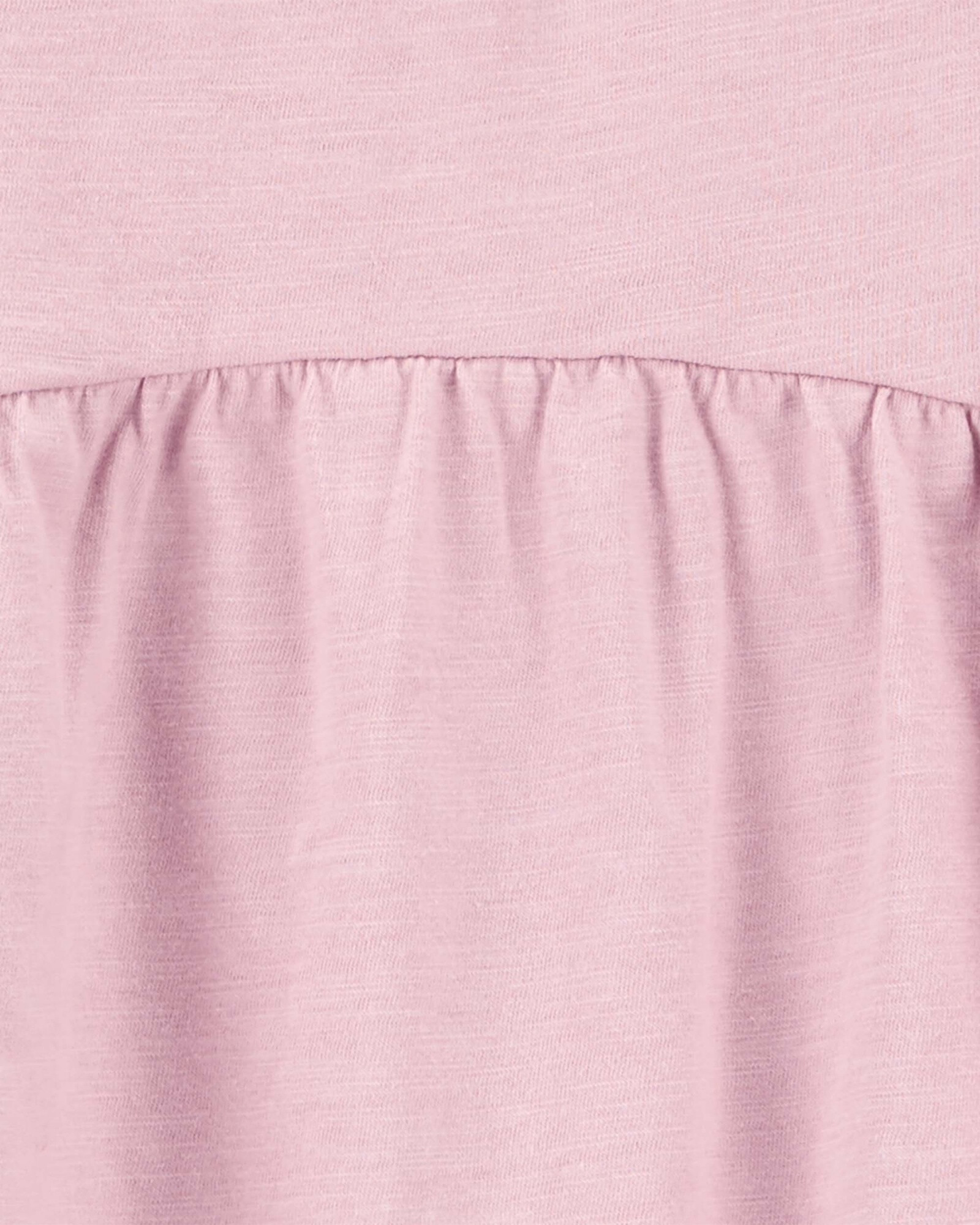 Blusa de algodón, rosada Sin color