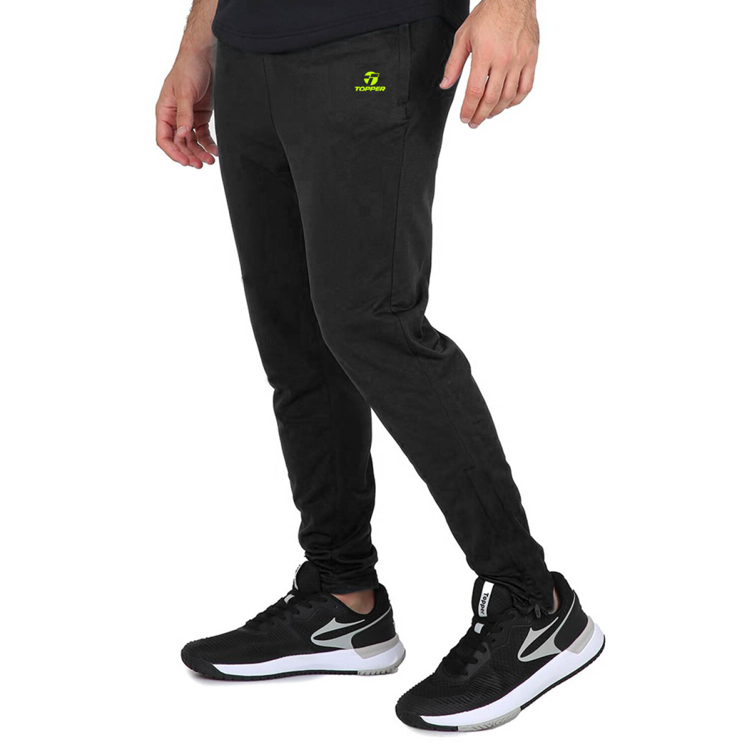Pantalon Topper Chupin Deportivo Hombre Con Puno Negro Verde El Rey del entretenimiento