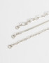 Collares Cortos De metal Set De Collares Cortos De Metal - Plateado