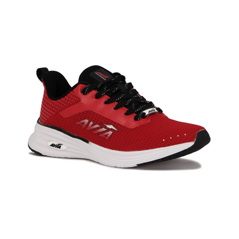 Avia Zapatillas Acordonadas Para Hombre Chad- Red/Black Rojo-Negro