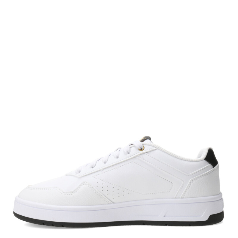 Championes de Hombre Puma Court Classic Blanco - Negro - Dorado