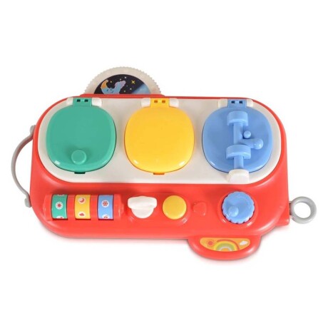 Tablero Didáctico Interactivo de Actividades de Bebé Huanger Rojo