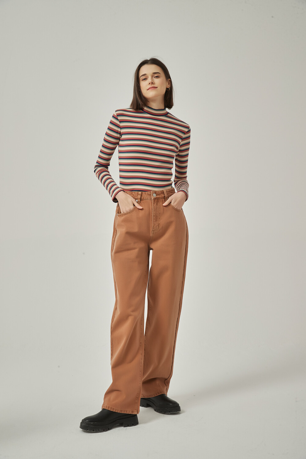 Pantalon Guerci Taupe / Mink / Vison