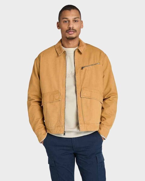 Chaqueta Strafford Washed Canvas Hombre P47