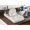 Escurridor para platos Coza de plástico flat 42X26X10cm Gris