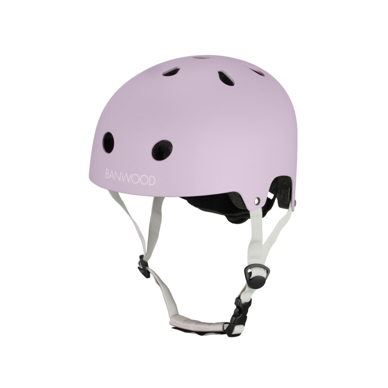 BW-HELMET-ECO Casco Para Niños Eco Banwood - Lavender Talle S