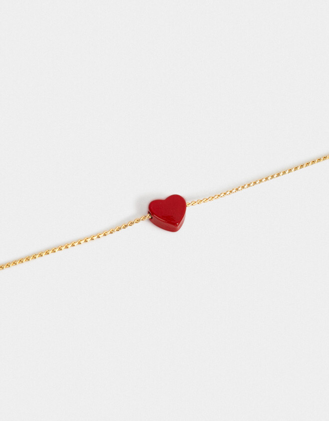 Pulseras Flexibles Con corazón Pulsera Flexible Con Corazón - Dorado
