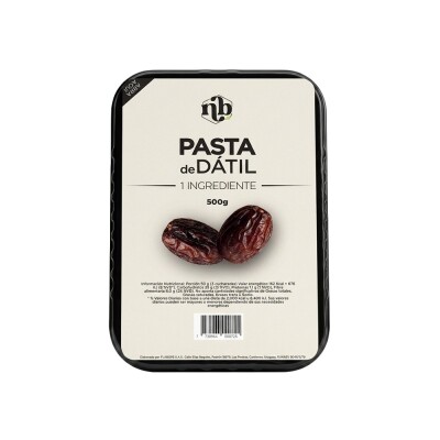 Pasta de Dátil 500g Natural Bars Pasta De Datil 500gr