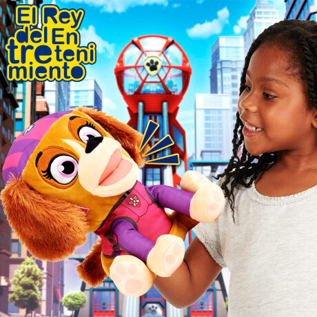 Paw Patrol Peluche Skye Titere Con Sonido 24cm Paw Patrol Peluche Skye Titere Con Sonido 24cm
