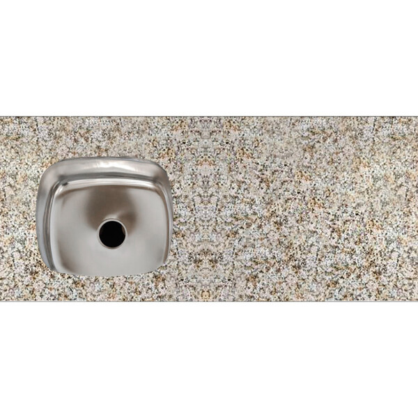 MESADA DE GRANITO MARACUYA PUL CON PILETA IZQUIERDA SIN HUECO PARA GRIFERÍA / 122X52 CM Mesada De Granito Maracuya Pul Con Pileta Izquierda Sin Hueco Para Grifería / 122x52 Cm