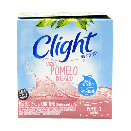Jugos CLIGHT 1L Pack 20 Unidades Pomelo Rosado