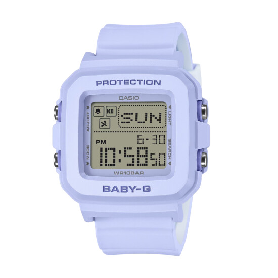 Reloj CASIO BABY-G BGD10KH-2BDR Resina Violeta Esfera 40mm 0
