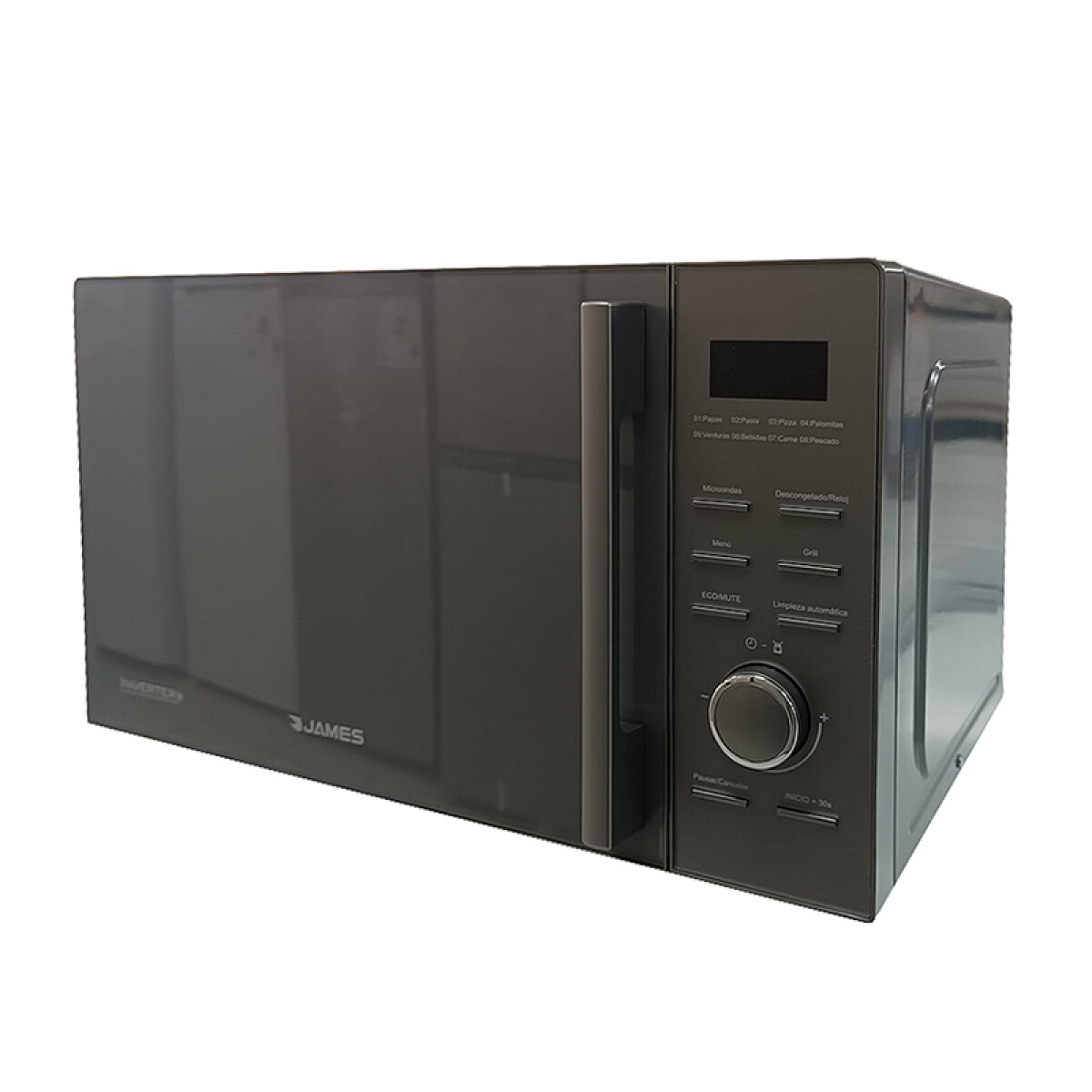 Horno microondas 30 lts. James J-30 WDG Inverter Gris 