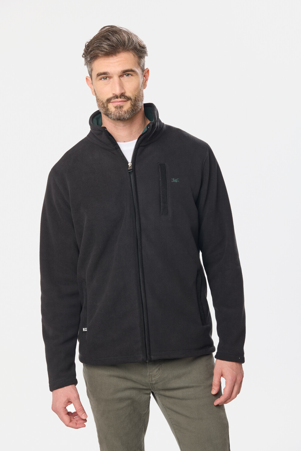 CAMPERA POLAR DE ABRIGO Negro