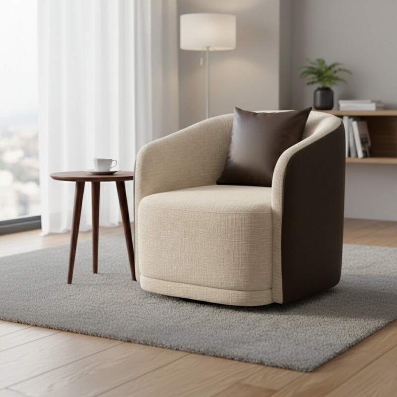 POLTRONA GIRAT PAZI BGE 402124+ECO MARR 5274 (CD) Unica