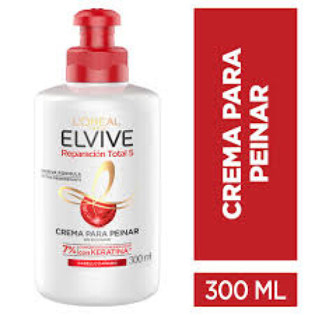 Elvive Crema de Peinar Reparación Total 5 300 ml – Cabello Fuerte y Suave Elvive Crema de Peinar Reparación Total 5 300 ml – Cabello Fuerte y Suave