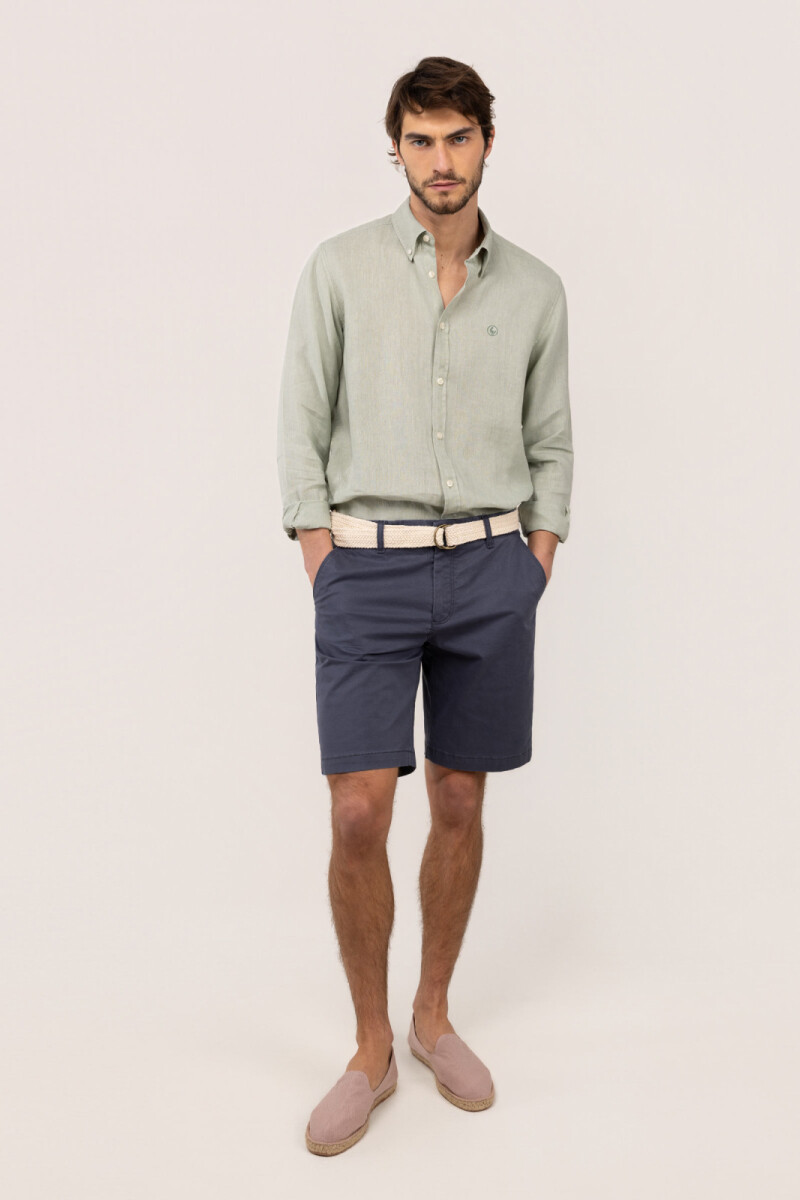 Camisa Lino Verde