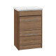 Mueble Dorazio Laqueado En Mdf Al Piso 51X39X80Cm Madera