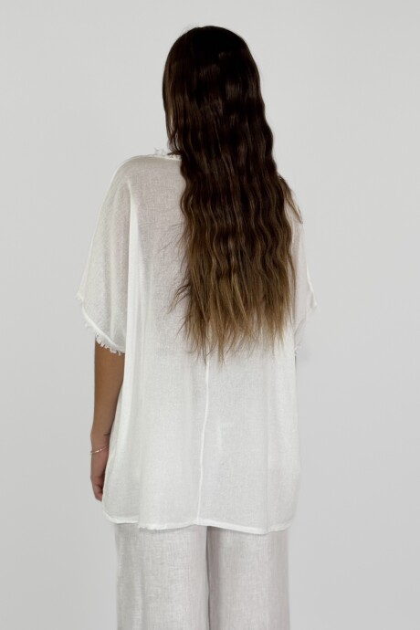 BLUSA ANGHIARI Blanco