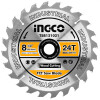 DISCO SIERRA INGLETADORA 8 1/4´´ 24 DIENTES P MADERA INGCO TSB121021 DISCO SIERRA INGLETADORA 8 1/4´´ 24 DIENTES P MADERA INGCO TSB121021