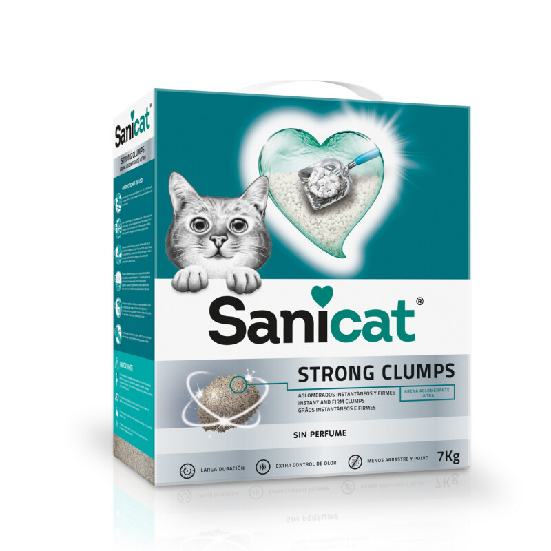 Sanitario Gato - Sanicat Algomerante 7 Kg