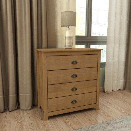 Cómoda Topázio 4 Cajones Freijo Cómoda Topázio 4 Cajones Freijo