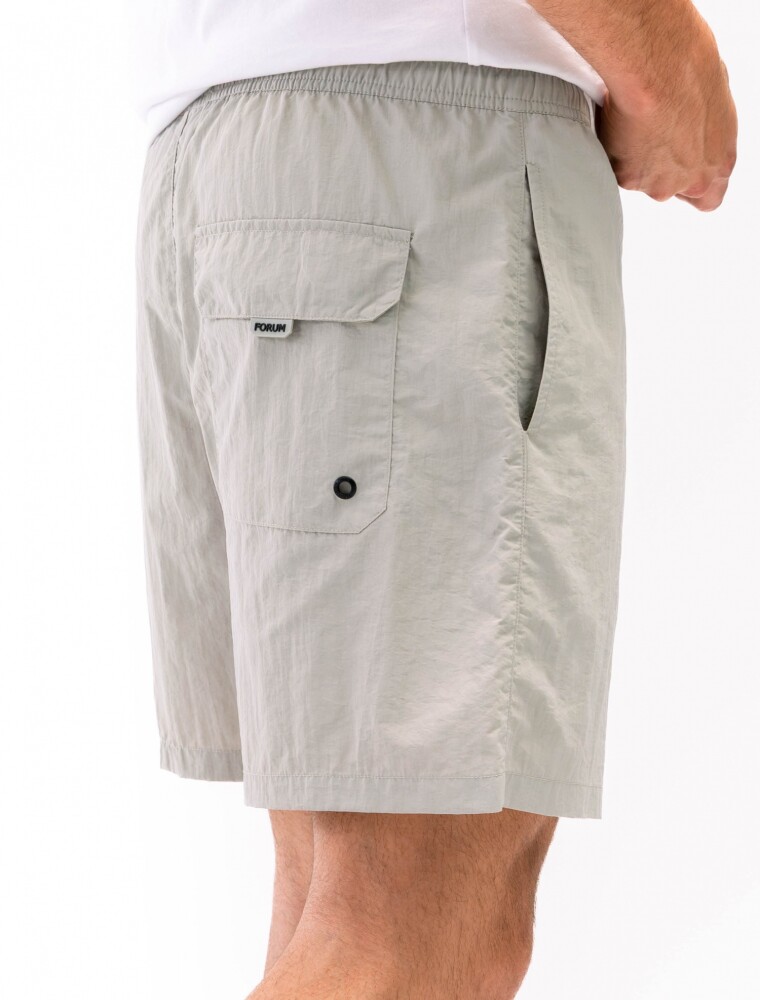 Short de Baño Taslon Buzios Gris