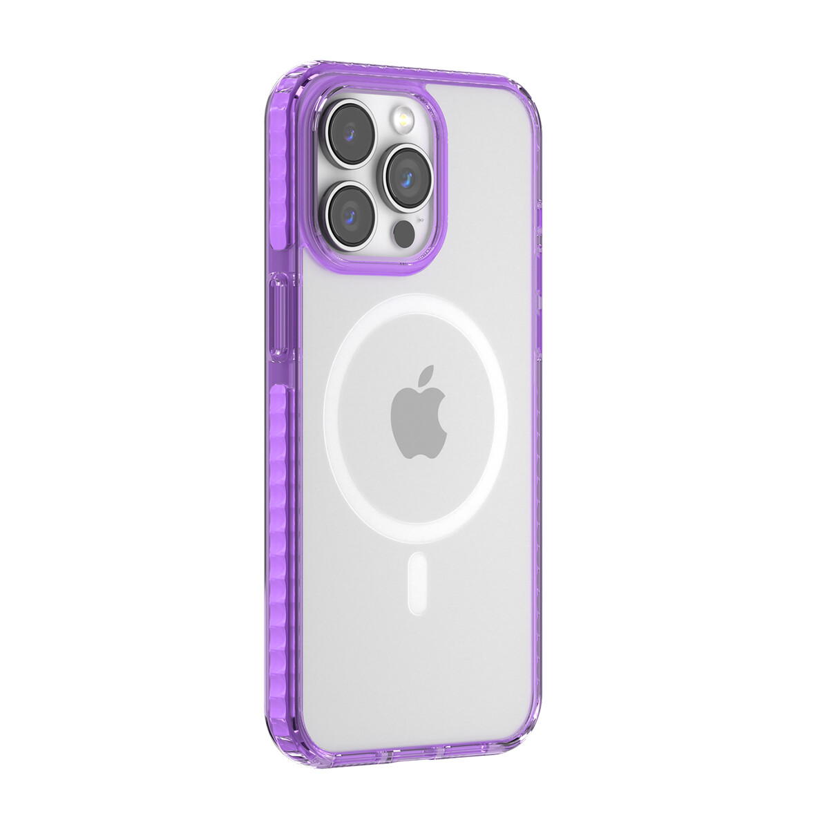 Protector Case Magnética Shockproof Devia Guardian Series para iPhone 15 Purpura