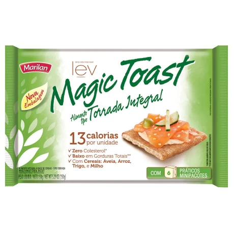 TOSTADAS MAGIC TOAST INTEGRAL 110 GR TOSTADAS MAGIC TOAST INTEGRAL 110 GR