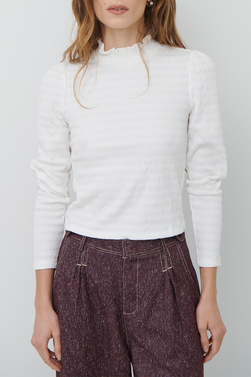 POLERA SUSPIRO BLANCO