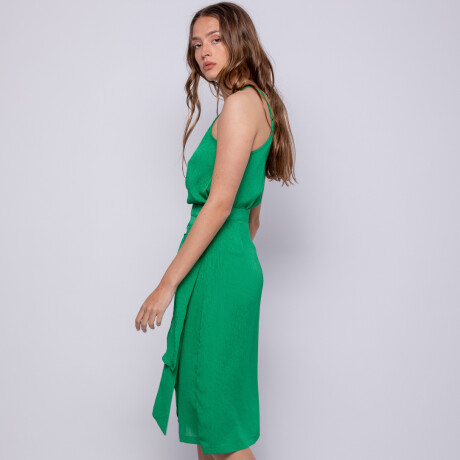 FALDA CASTILLO SOLID Verde Esmeralda
