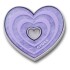 Marbled Purple Heart Multicolor