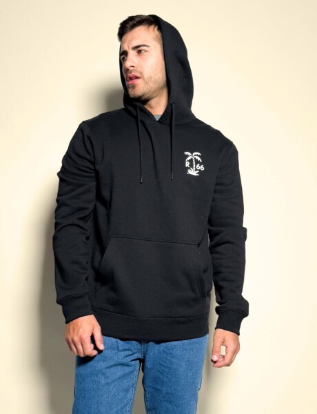 Canguro con estampas Axel Negro