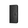 Flip cover para Samsung Galaxy A55 diseño flores color negro Flip Cover Para Samsung Galaxy A55 Diseño Flores Color Negro