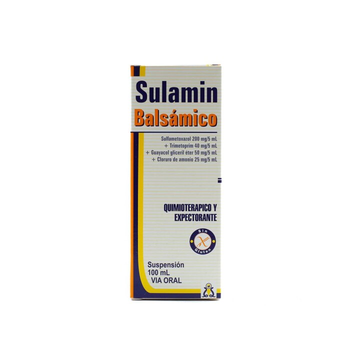 SULAMIN BALSM. SUSP. CJ X 100 ML. única