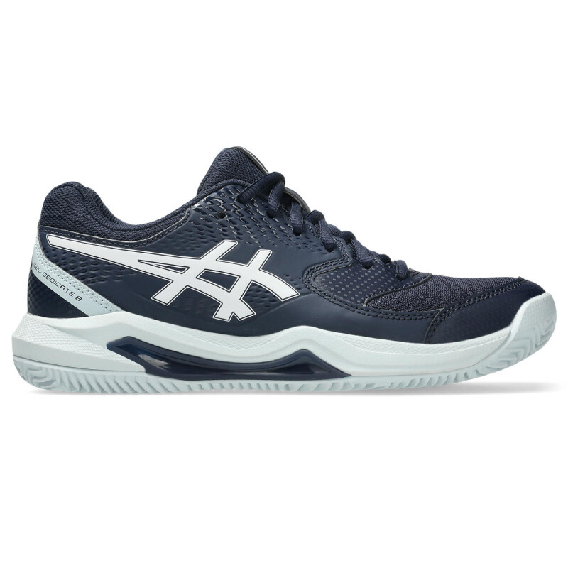 Zapatillas Tenis GEL-Dedicate 8 Clay Mujer Midnight/white